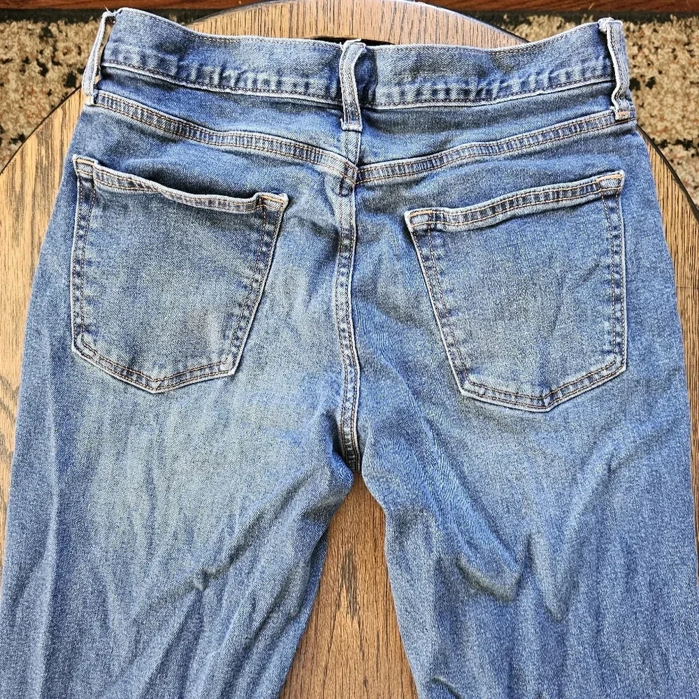 Old Navy Straight Built In Tough Built In Flex Medium Wash Jeans Size Men 32x30